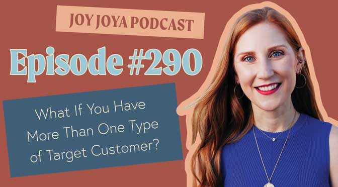 What If You Have More Than One Type of Target Customer For Your Jewelry Business?