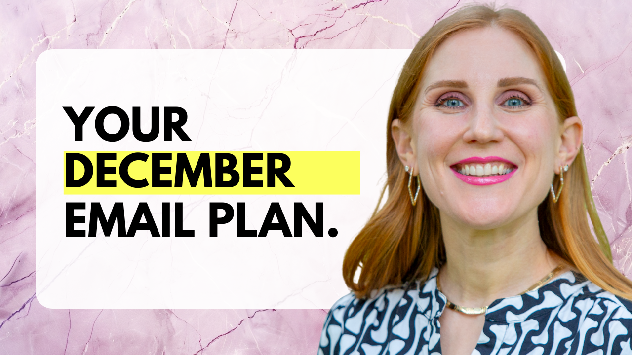 Your December Email Marketing Plan