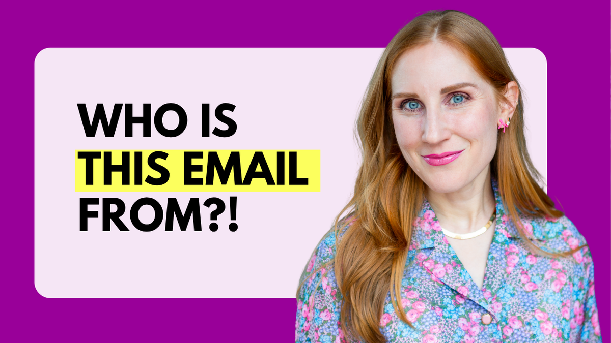 Who Is This Email From?